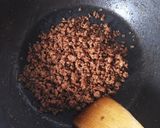 お弁当にも！生姜入り甘辛豚そぼろ♬作り方4写真