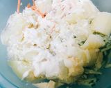 新じゃがの柚子胡椒風味のポテサラ作り方3写真