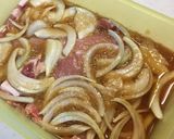 豚肉ロース、梨入り焼き肉のタレで柔らか作り方11写真