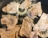 豚肉ロース、梨入り焼き肉のタレで柔らか作り方13写真