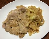 豚肉ロース、梨入り焼き肉のタレで柔らか作り方15写真