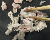 お酒がススム〜♪ 豚平焼き作り方1写真