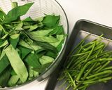 本場直伝！簡単にできる「空芯菜の炒め物」作り方1写真