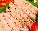 カルボナーラ 焼きそば 簡単 鶏ハム作り方1写真