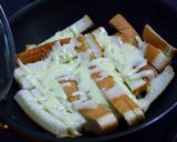 チーズましましパン耳ピザ作り方3写真