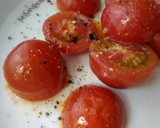 トマトのゴマ和え作り方18写真