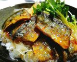 ◆パリッと甘辛♪秋刀魚の照り焼き丼ぶり◆作り方6写真