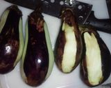蒸しナス　レンジ作り方1写真