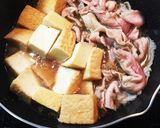厚揚げで簡単！肉豆腐作り方2写真