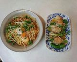三品定食（血管ダイエット食936）作り方3写真