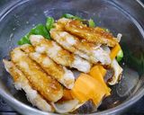 簡単！銀鮭フライでレンチン酢豚風作り方6写真