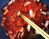 簡単★タコのアラビアータ★トマトパスタ♪作り方3写真