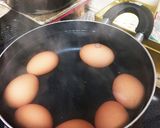 簡単薄味味付け卵作り方1写真