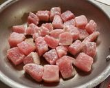 簡単★マグロのガーリック醤油炒め作り方2写真