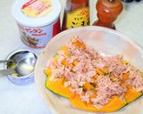 無限かぼちゃ　鰹節をいれて作り方5写真