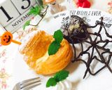 ハロウィンかぼちゃクリーム&紫芋クリーム作り方7写真