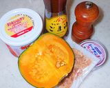 無限かぼちゃ　鰹節をいれて作り方1写真