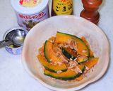 無限かぼちゃ　鰹節をいれて作り方8写真