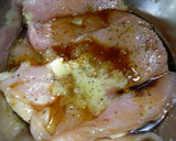 梨とハチミツの照り焼きチキン作り方3写真