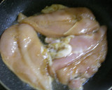 梨とハチミツの照り焼きチキン作り方4写真