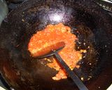 ポテトのバスケットに入ったえびチリソース作り方6写真
