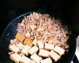 厚揚げと残り野菜の甘辛味噌炒め作り方3写真
