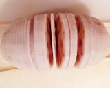 塩豚ハッセルバック蓮根☆ヘルシーで美味〜作り方3写真
