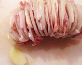塩豚ハッセルバック蓮根☆ヘルシーで美味〜作り方5写真