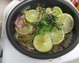 炊飯器で作るオリーブとベーコンのピラフ作り方6写真