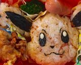 イーブイのキャラ弁♪作り方3写真