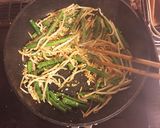 インゲンとナッツの中華風炒め作り方4写真