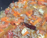 とまとたっぷり！ひき肉のオムレツ作り方5写真
