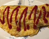 とまとたっぷり！ひき肉のオムレツ作り方8写真