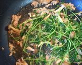 簡単!豆苗とツナのガーリックパスタ♡作り方5写真