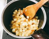 食欲の秋✨ゴロゴロ薩摩りんごパイ作り方5写真