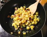 食欲の秋✨ゴロゴロ薩摩りんごパイ作り方9写真