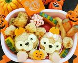 キャラ弁☆ダッフィー&シェリーメイ☆七夕作り方8写真