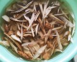 豚肉とゴボウのしぐれ煮作り方1写真