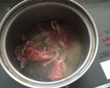 豚肉とゴボウのしぐれ煮作り方2写真