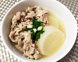 白だしde大根と豚肉の炊いたん作り方5写真