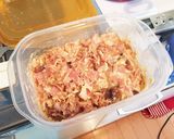 簡単美味しい！塩辛と独身余り物パスタ！作り方4写真