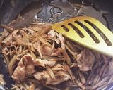 豚肉とゴボウのしぐれ煮作り方4写真