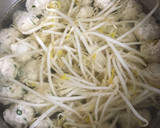 はんぺんつみれともやしのスープ作り方4写真