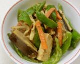 なす・ピーマン・しめじ・高野豆腐味噌炒め作り方5写真