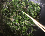 ごはんのお供♪♪大根葉とちりめんの佃煮作り方3写真