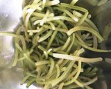豚と芋づる炒め作り方4写真