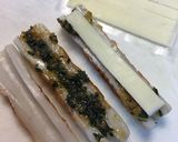 竹輪に大葉味噌のせて、簡単おつまみ作り方1写真