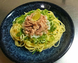 簡単ツナ大根おろし冷製和風パスタ作り方5写真