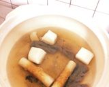 おでんをリメイク！土鍋茶碗蒸し風作り方1写真
