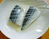 レンジで3分！あっさり♪塩サバの酒蒸し作り方4写真